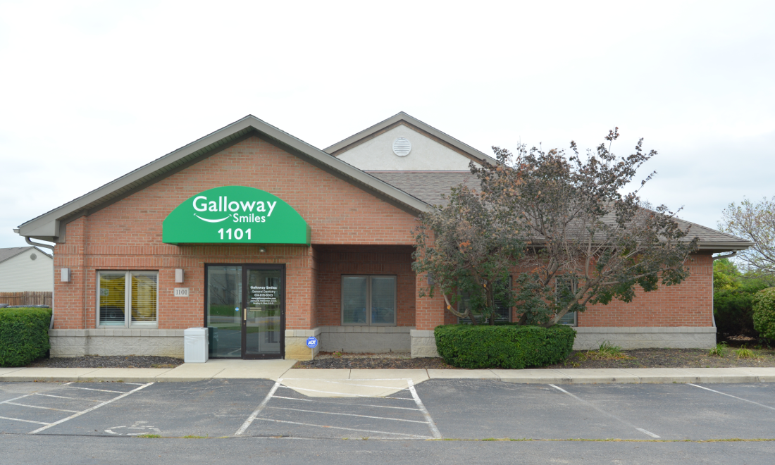 front entrance of Galloway Smiles 